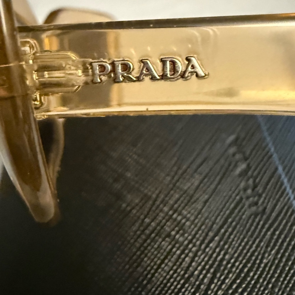 Prada Gold-Tinted Sunglasses - Picture 5 of 8